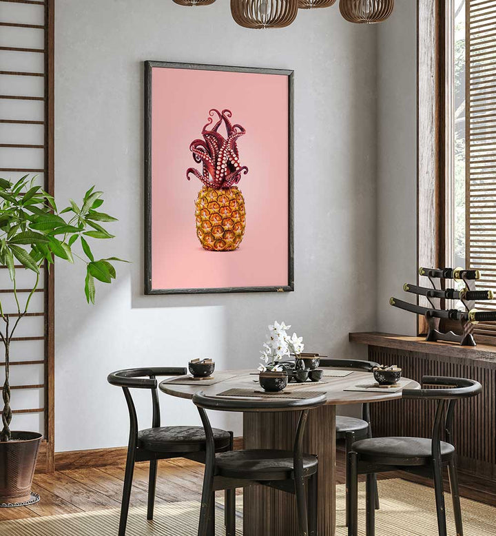 OCTOPUS PINEAPPLEE , KITCHEN POSTERS