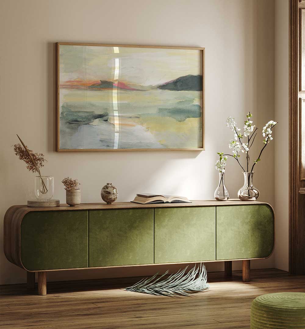 Elevate your decor with AQUARELLE, LANDSCAPE PAINTINGS that inspire tranquility and natural beauty.