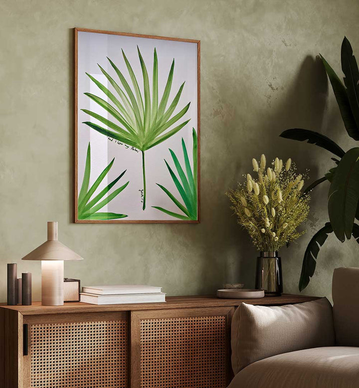 I LOVE MU PALMS , FLORAL FLOWER PAINTINGS