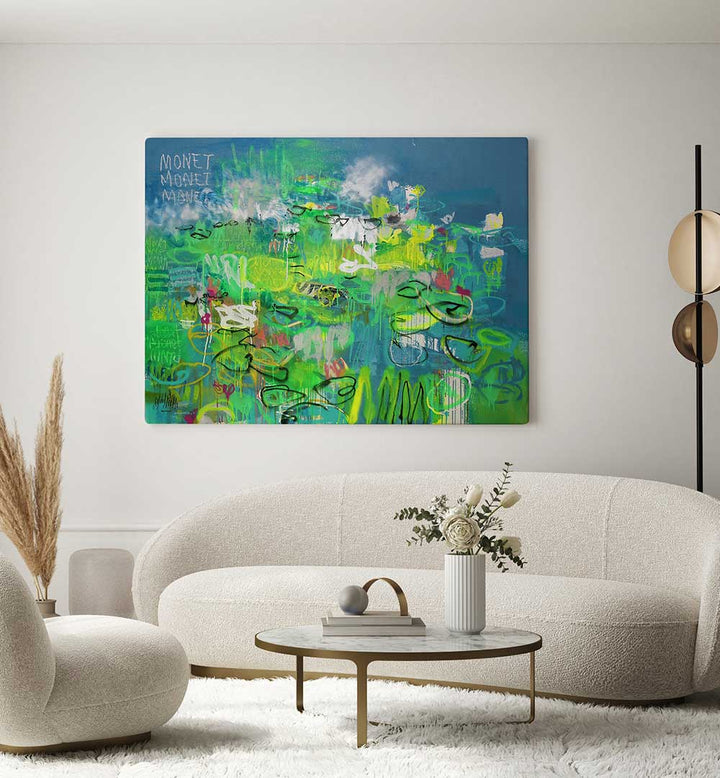 VIBRANT REFLECTIONS , ABSTRACT PAINTINGS