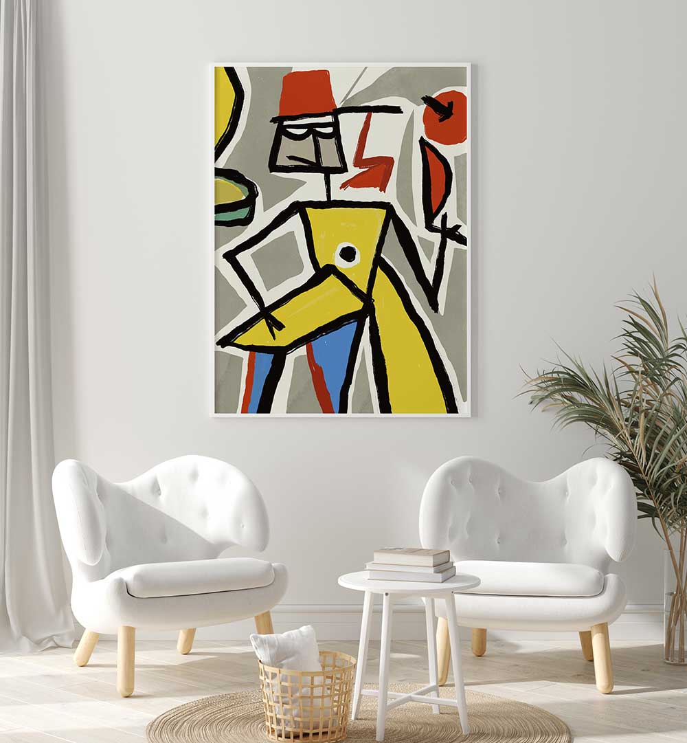 BOLD FIGURE DANCE , ABSTRACT PAINTINGS