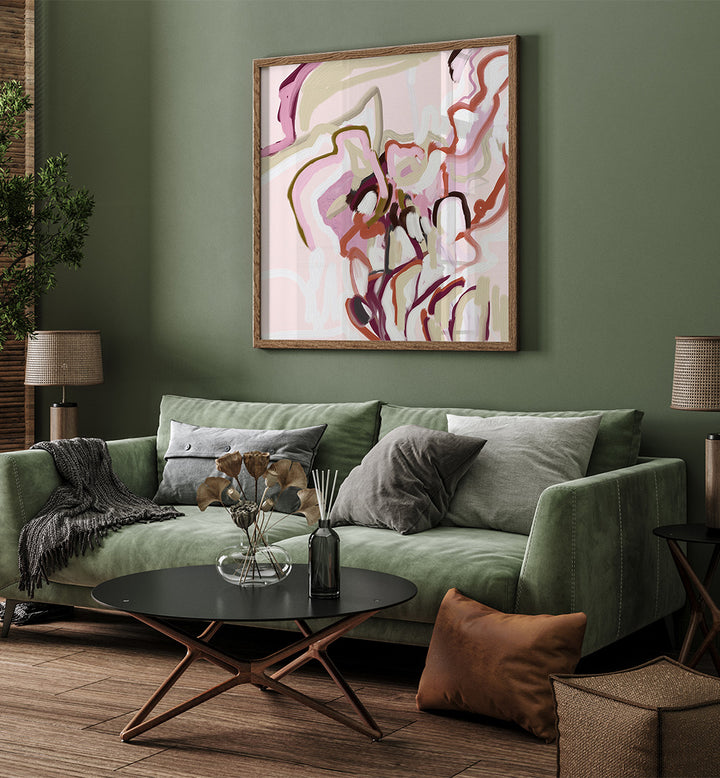 PASTEL CREAM , ABSTRACT PAINTINGS