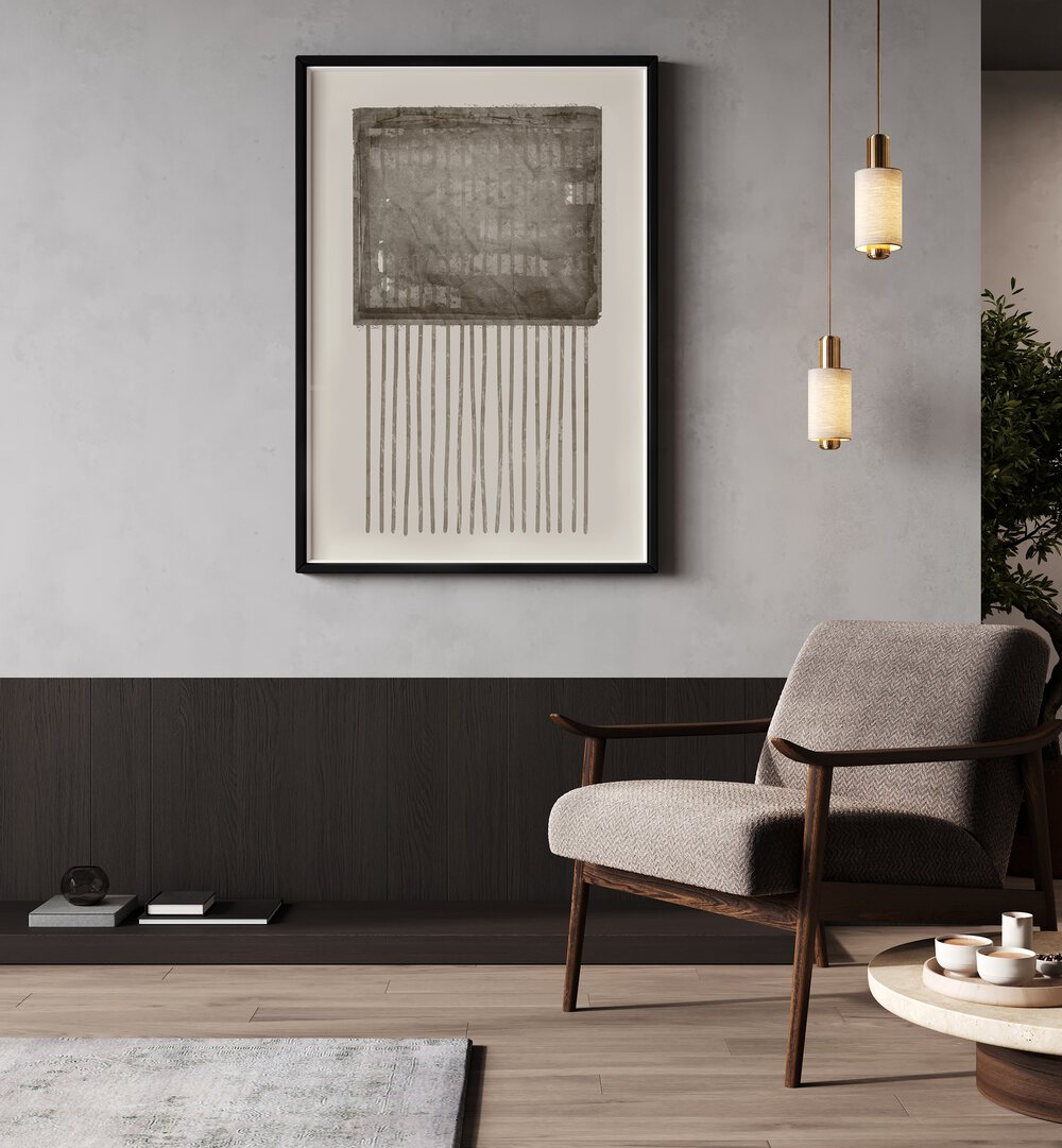 COCOA ROPES I, GEOMETRIC ART PRINTS enhance modern spaces with abstract shapes and calming geometry. Perfect decor choice.