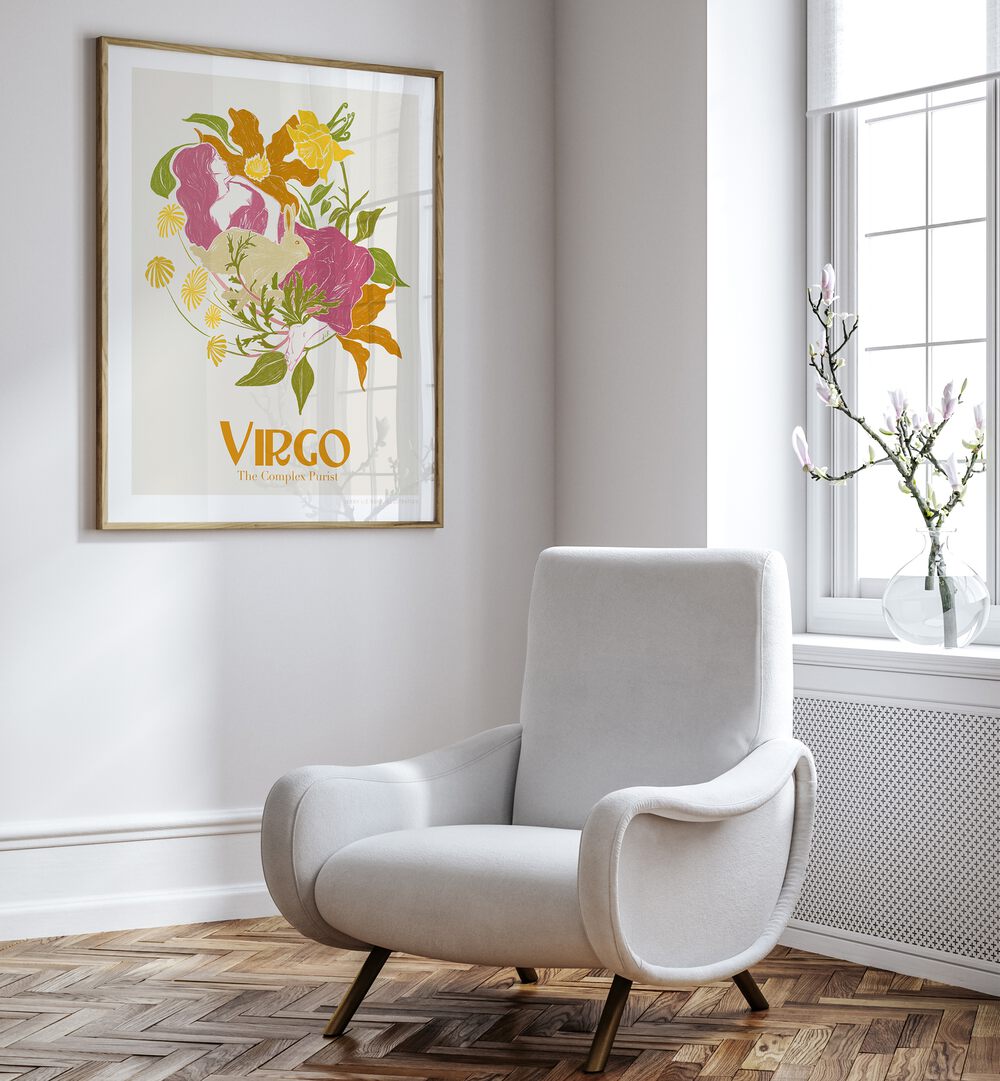 Decorate your space with our VIRGO I, ZODIAC poster, perfect for astrology lovers and stylish interiors.