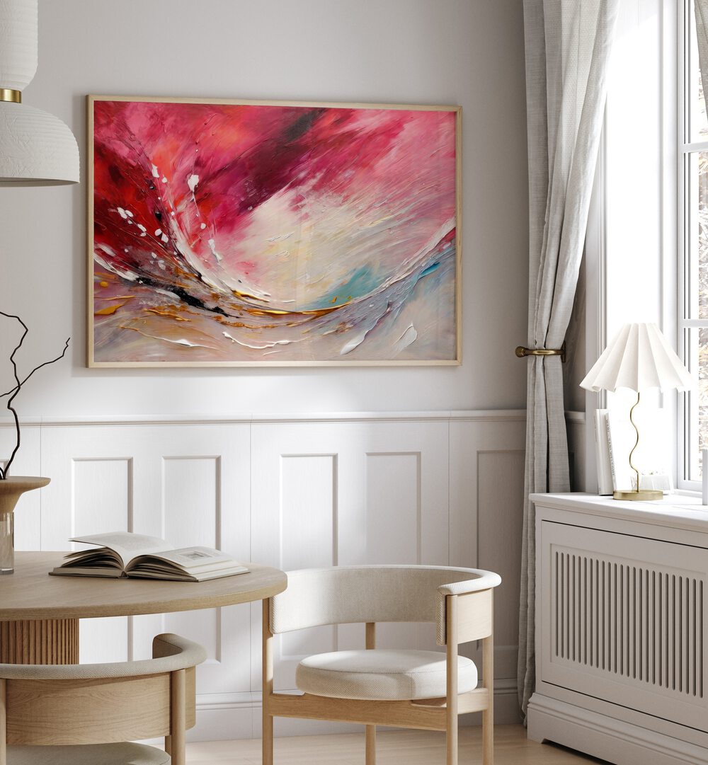 Vibrant ENERGY MEETS EMOTION, ABSTRACT PAINTINGS enhance any space with vitality and deep emotional connection.