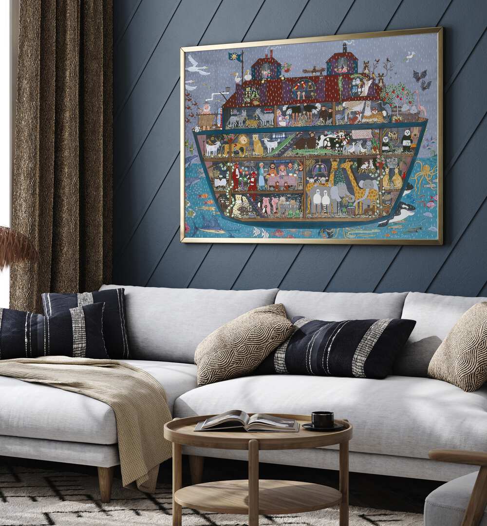 Brighten your child's space with INSIDE STORY, KIDS ROOM PAINTINGS, inspiring creativity and imagination.