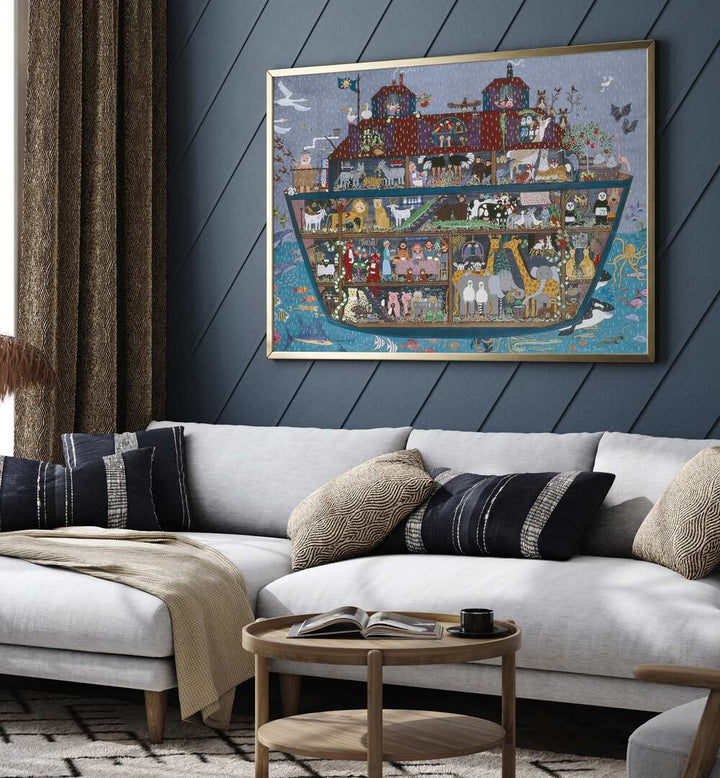 Brighten your child's space with INSIDE STORY, KIDS ROOM PAINTINGS, inspiring creativity and imagination.