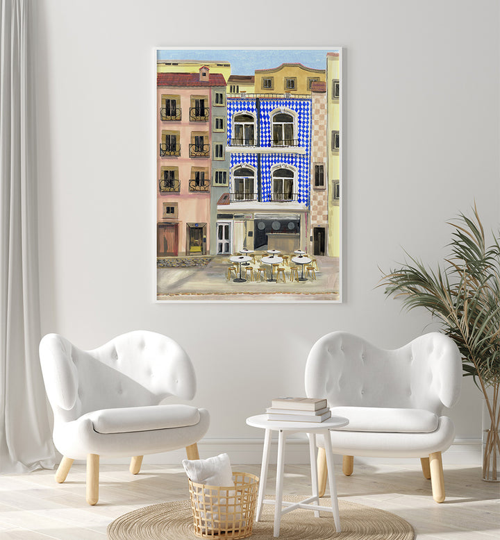 LISBON STREETS , LANDSCAPE PAINTINGS