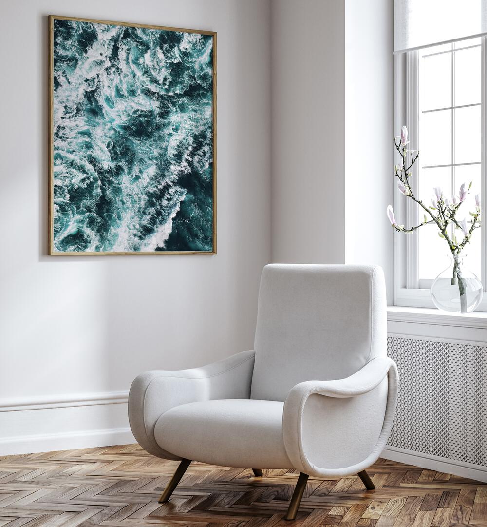 Stunning ROUGH SEA, BEACH PAINTINGS artwork captures the ocean's raw beauty, perfect for any adventurous decor.