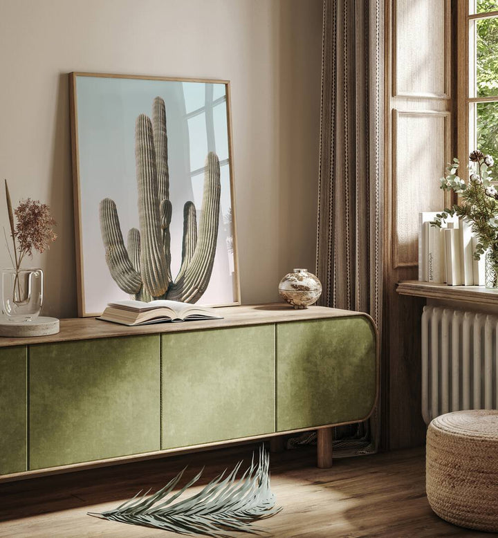 Elevate your space with SAGUARO, BEACH PAINTINGS, showcasing stunning cactus art perfect for nature lovers.