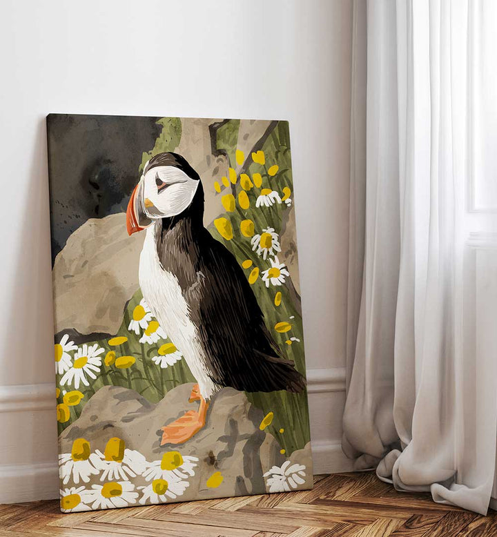 PUFFIN , ANIMAL PAINTINGS