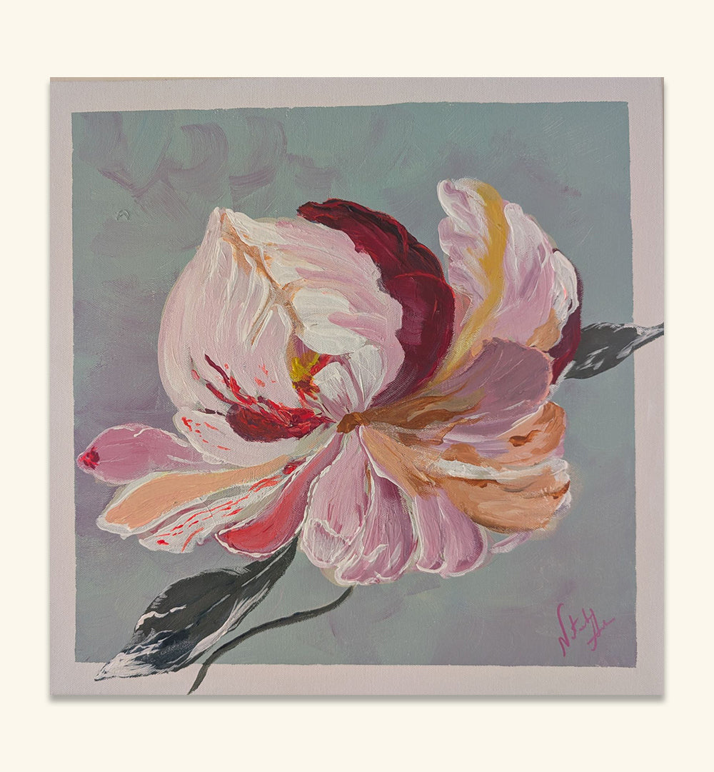 PEONY , HANDMADE ARTWORKS