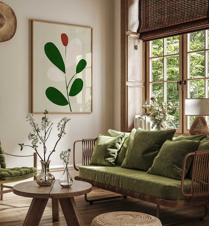 MINIMAL BLOOM , FLORAL FLOWER PAINTINGS