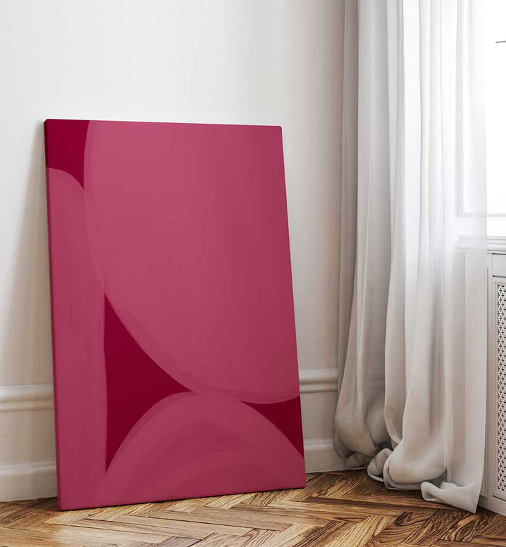 COLOUR PALETTE BURGUNDY VI , ABSTRACT PAINTINGS