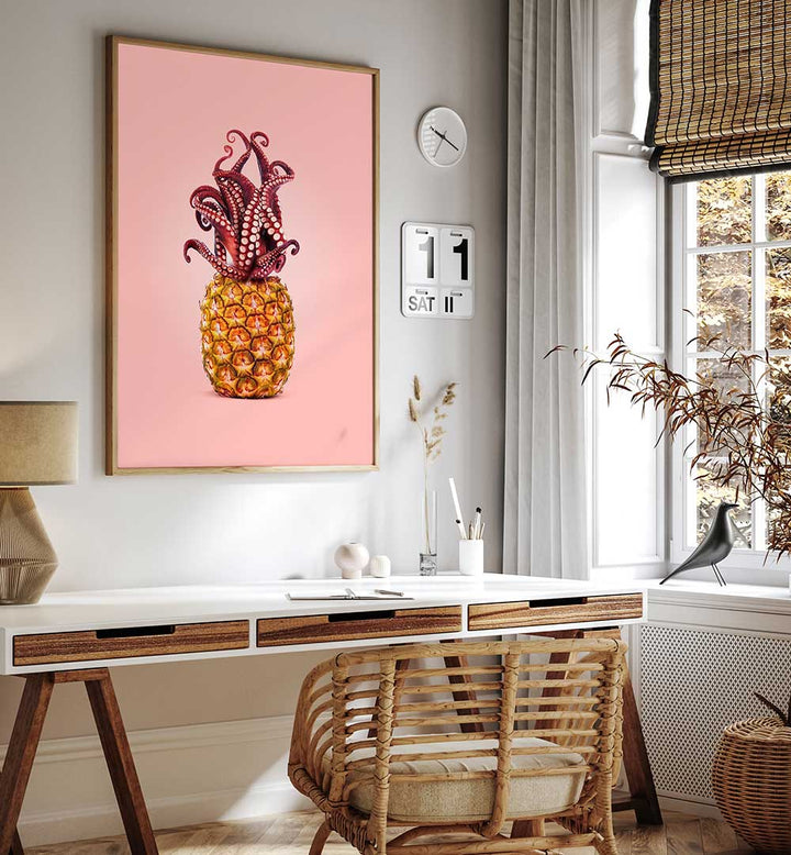 OCTOPUS PINEAPPLEE , KITCHEN POSTERS