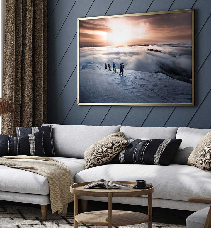 HIGH ABOVE THE FOG , PHOTOGRAPHY PRINTS