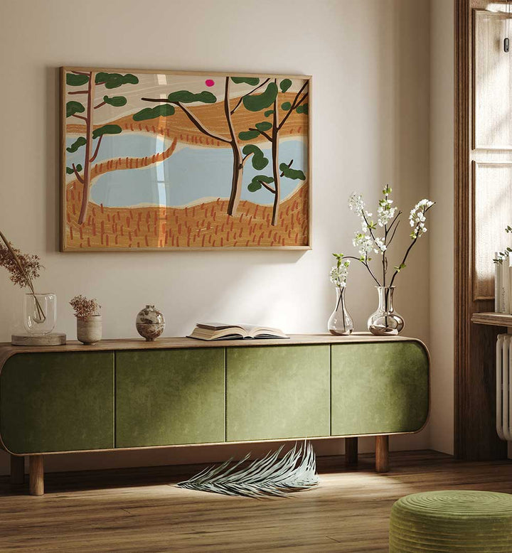 GOLDEN FIELD , LANDSCAPE PAINTINGS