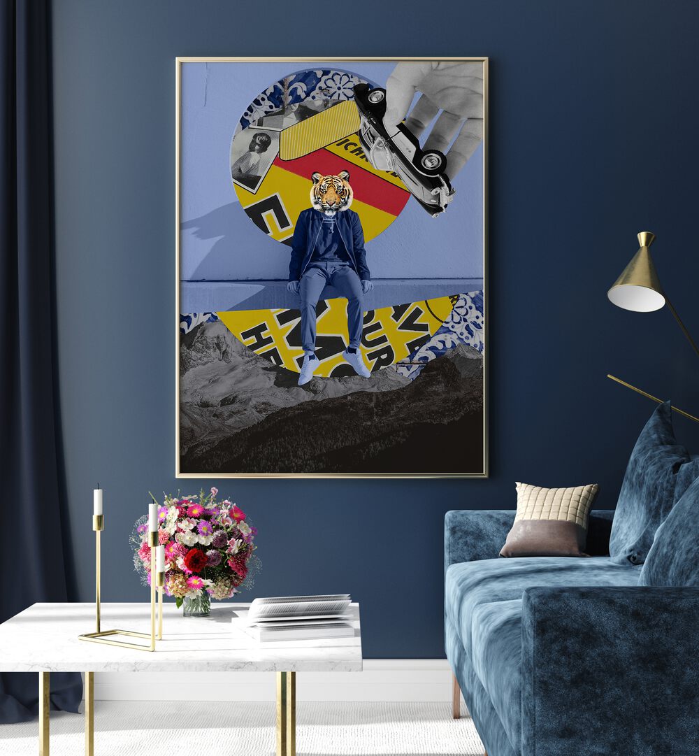 Sleek CITIZEN, SURREAL ART PRINTS adorn stylish interiors, showcasing unique designs and modern artistry.