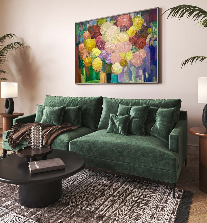 Brighten your home with vibrant FLOWERS IN A VASE, perfect for any occasion and a stunning centerpiece.