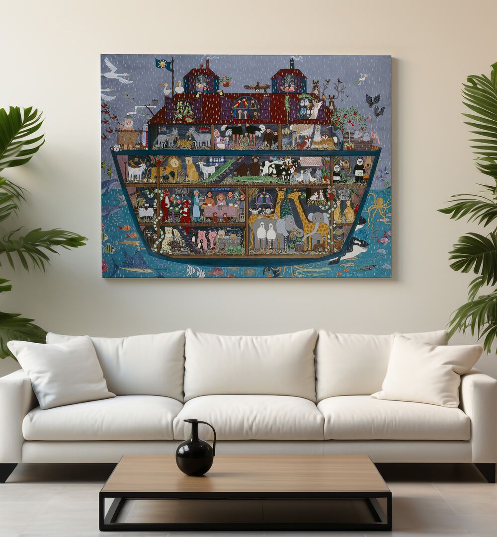 Bright and colorful INSIDE STORY, KIDS ROOM PAINTINGS inspire imagination and joy in children's spaces.