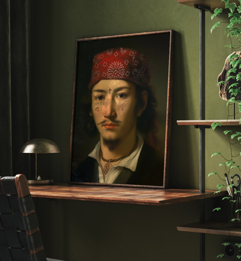 Dikhotomy's LATIN GANG altered art prints showcase vibrant urban artistry, perfect for inspiring any space.