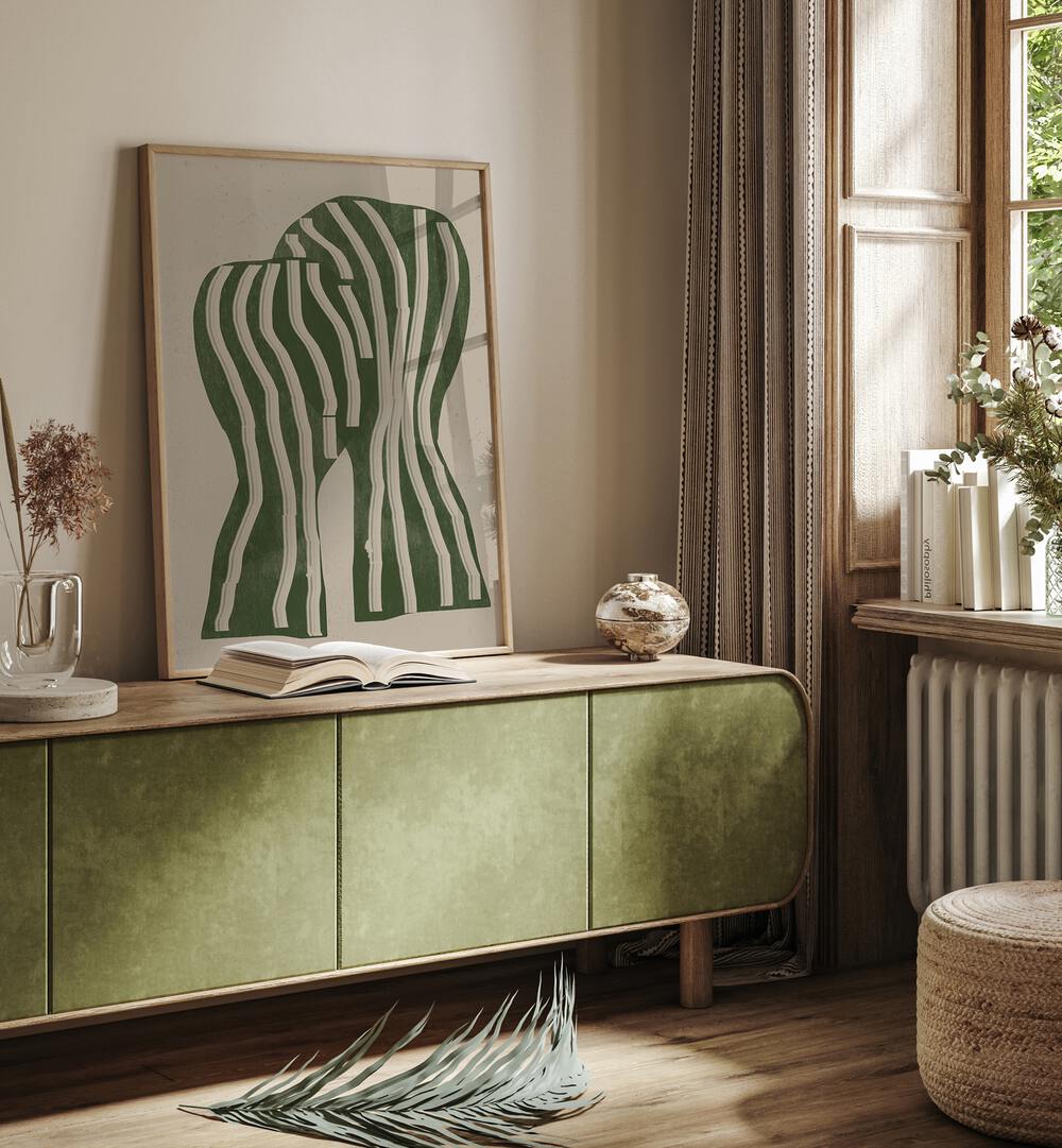ABSTRACT KISS, ABSTRACT PAINTINGS adds emotional depth to any space with its captivating design and unique style.