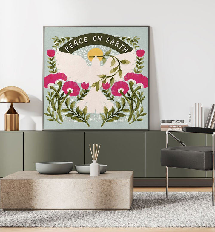 Transform your space with PEACE ON EARTH, QUOTES poster, enhancing tranquility and harmony in any room.