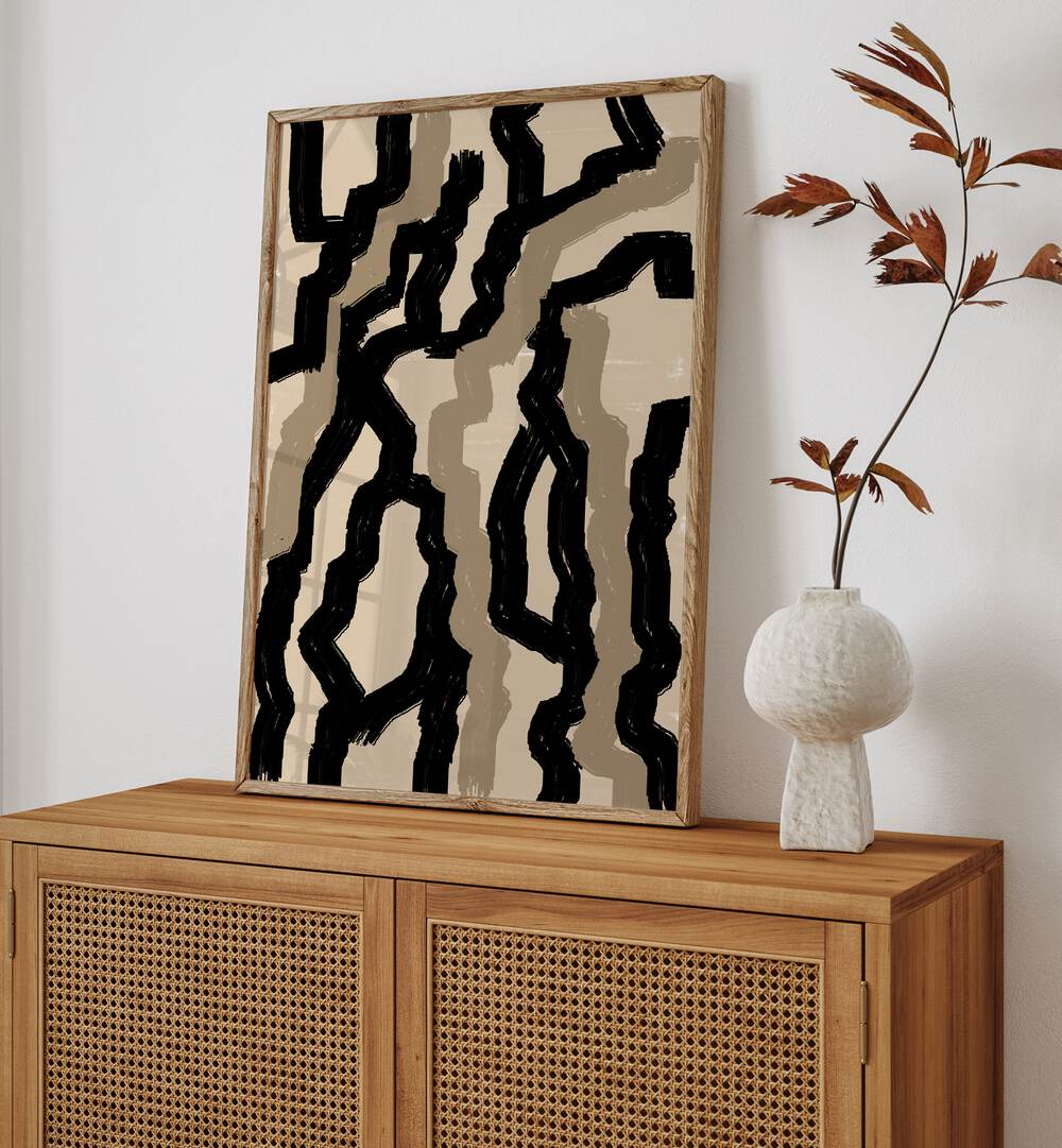 Transform your space with ABSTRACT LINES, ABSTRACT PAINTINGS from The Miuus Studio, featuring captivating modern artistry.
