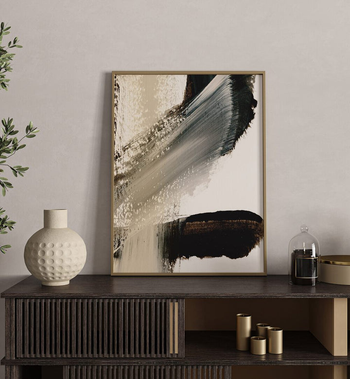 Stylish CLUE I, ABSTRACT PAINTINGS enhance your space with vibrant colors and dynamic forms for a captivating atmosphere.