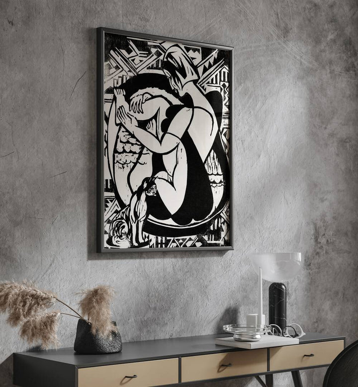 WOMAN IN THE BATHTUB (1936)  , VINTAGE PAINTINGS