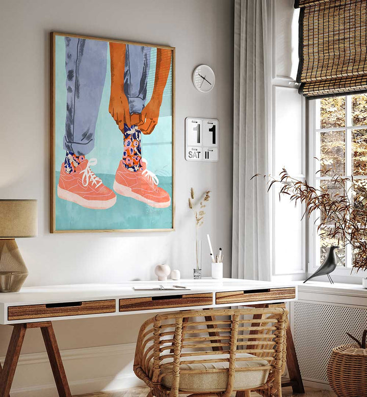 PULL UP THOSE PRETTY SOCKS , FASHION POSTERS