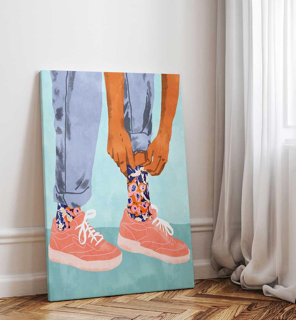 PULL UP THOSE PRETTY SOCKS , FASHION POSTERS