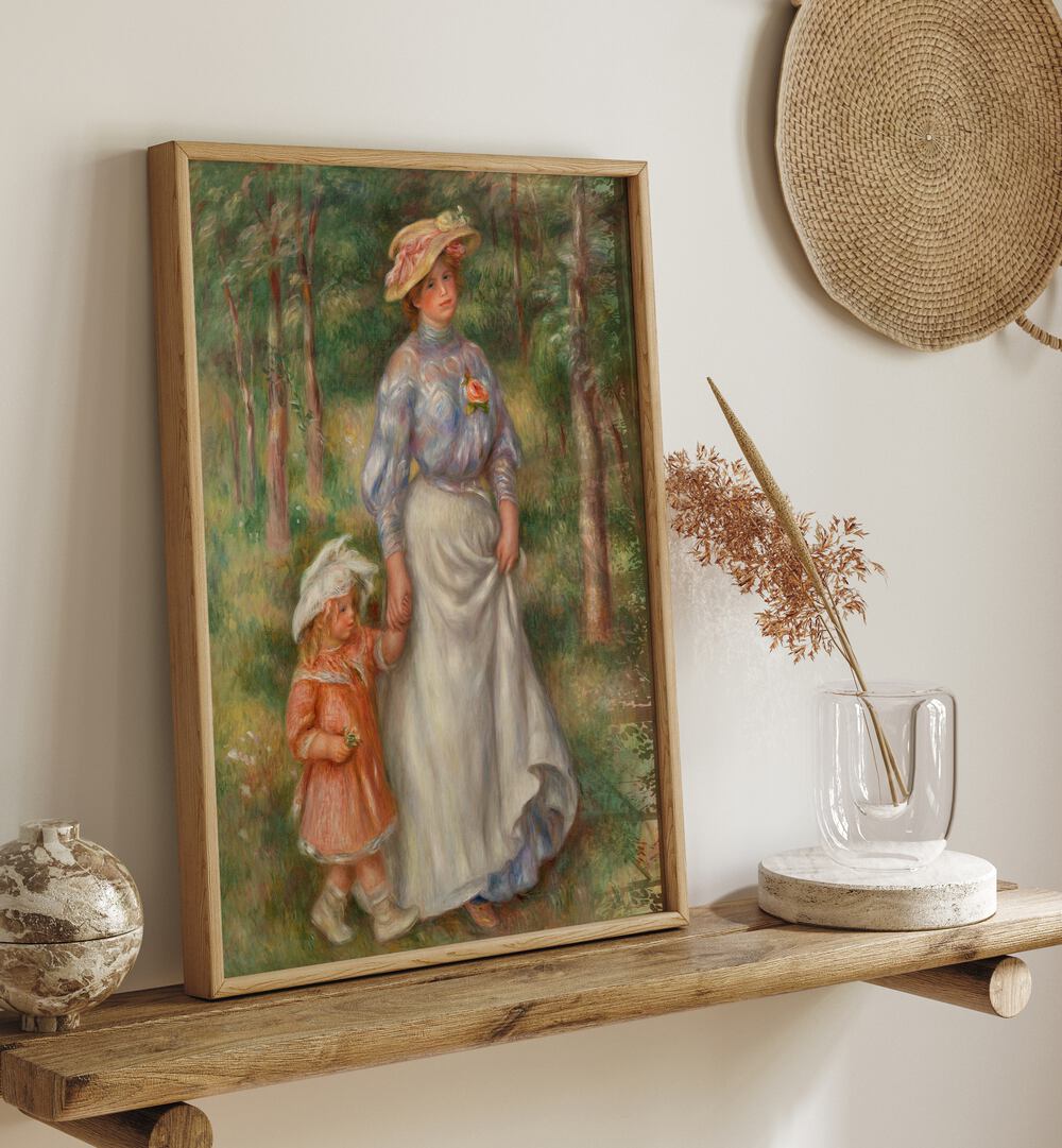 PROMENADE : LA PROMENADE (1906) , VINTAGE PAINTINGS