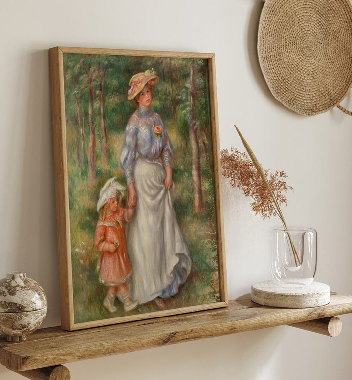 PROMENADE : LA PROMENADE (1906) , VINTAGE PAINTINGS