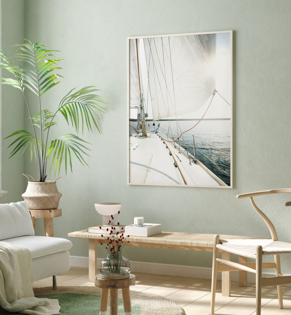 Bright and airy room featuring SALE AWAY, BEACH PAINTINGS to elevate your coastal decor and enhance your space.