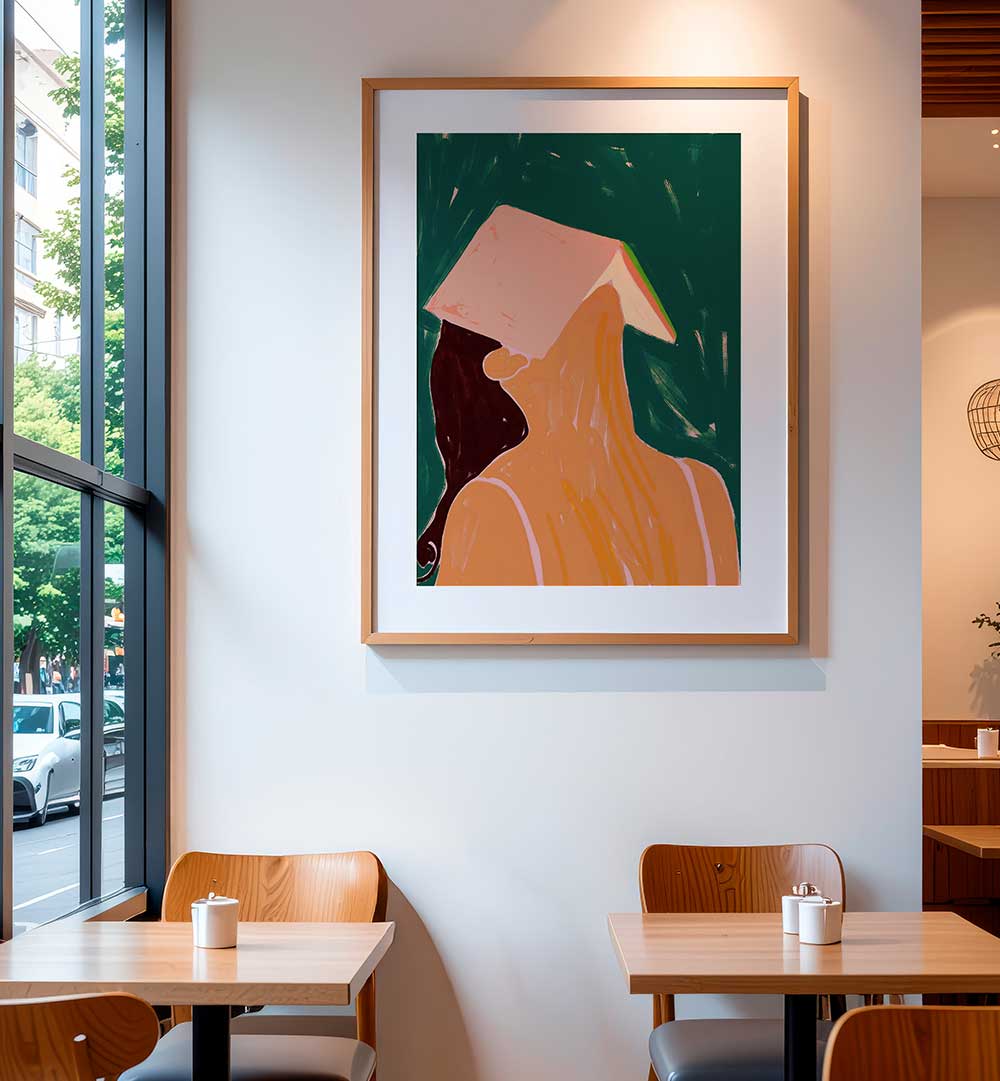 READING BETWEEN THE LINES , PORTRAITS & FIGURATIVE ILLUSTRATIONS