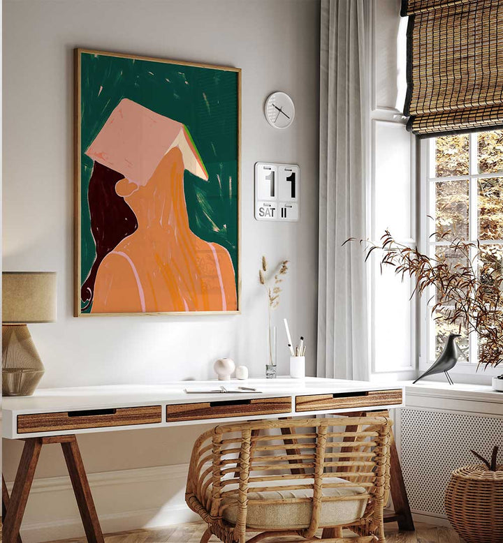 READING BETWEEN THE LINES , PORTRAITS & FIGURATIVE ILLUSTRATIONS