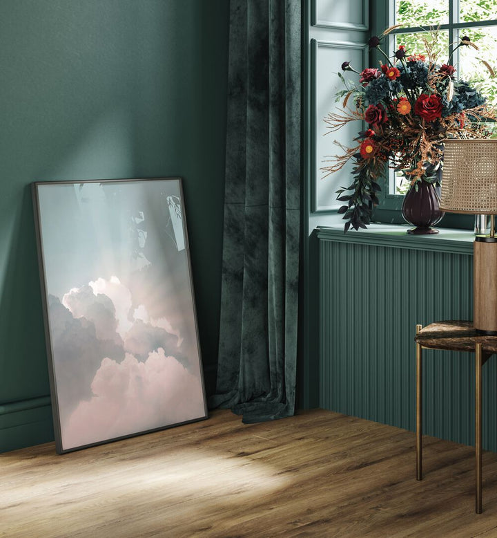 Elegant SKY, BEACH PAINTINGS showcased in a stylish interior, enhancing tranquility and connection with nature.