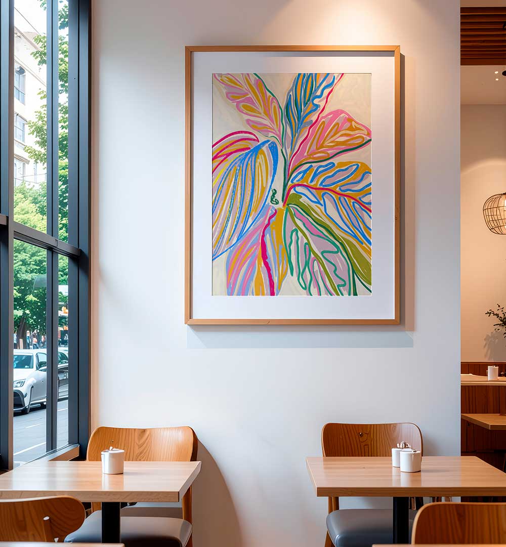 RHYTHMS OF BLOOM , BOHO ART PAINTINGS