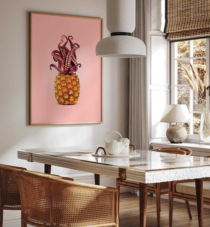 OCTOPUS PINEAPPLEE , KITCHEN POSTERS