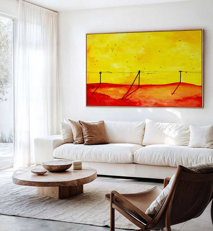 SUNSET , LANDSCAPE PAINTINGS