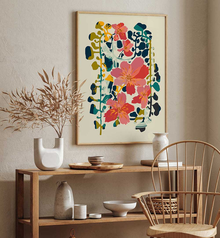 Vibrant COLORFUL ORCHID, FLORAL FLOWER PAINTINGS add elegance to any room, transforming your space beautifully.