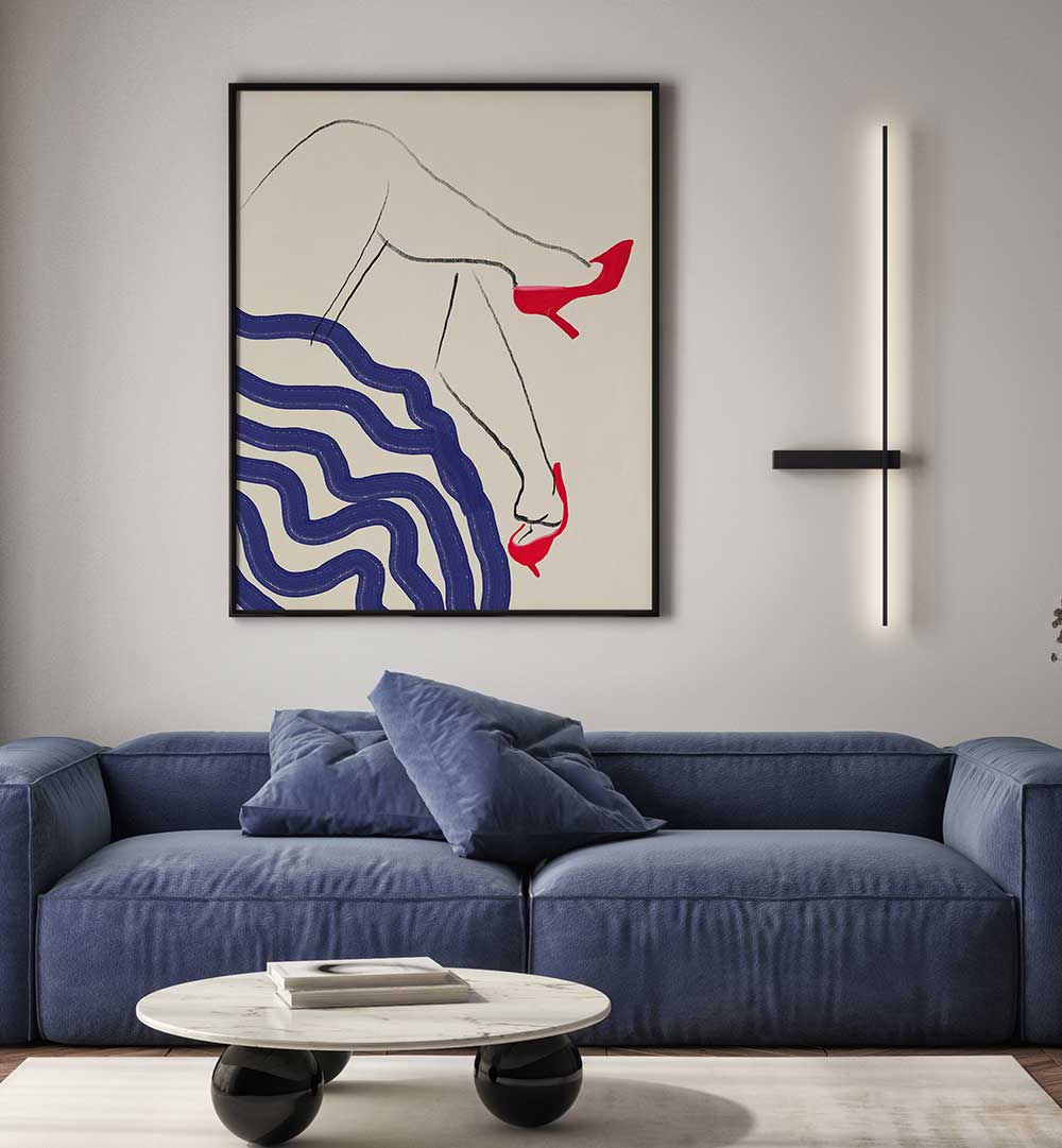 CRIMSON HEELS DANCE , FASHION POSTERS