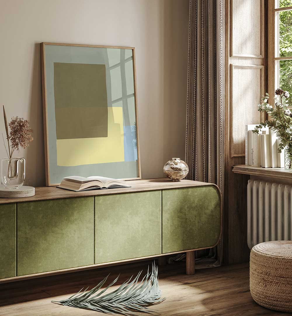 GEOMETRIC SHAPES COLOR PALETTE III , GEOMETRIC ART PRINTS