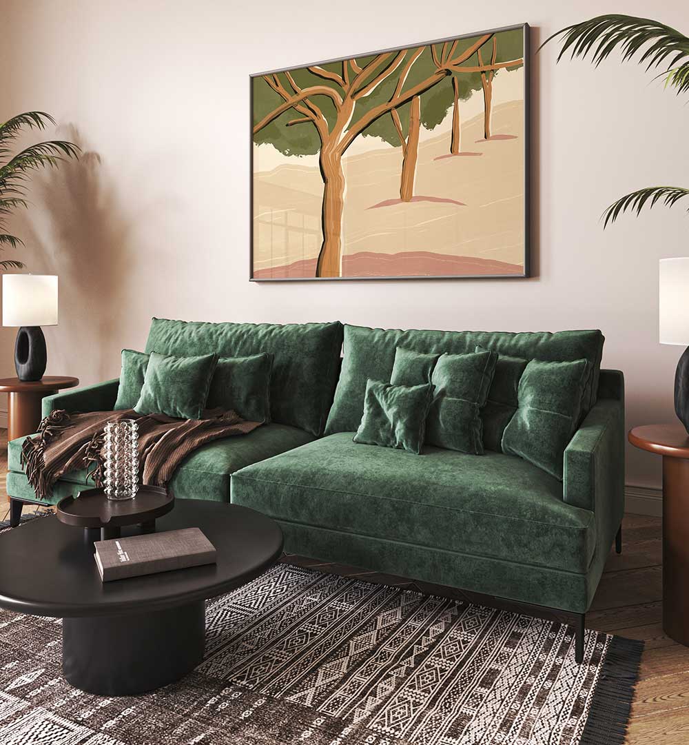 LANDSCAPE TREES , LANDSCAPE PAINTINGS