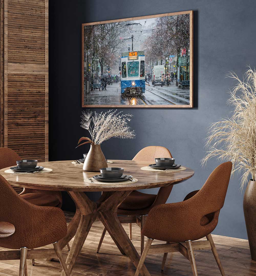 MORNING IN ZURICH , PHOTOGRAPHY PRINTS