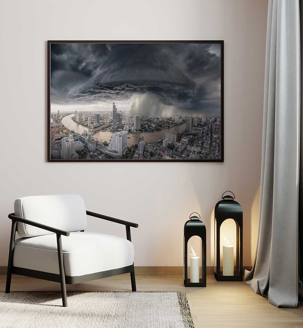 BANGKOK RAIN  , PHOTOGRAPHY PRINTS