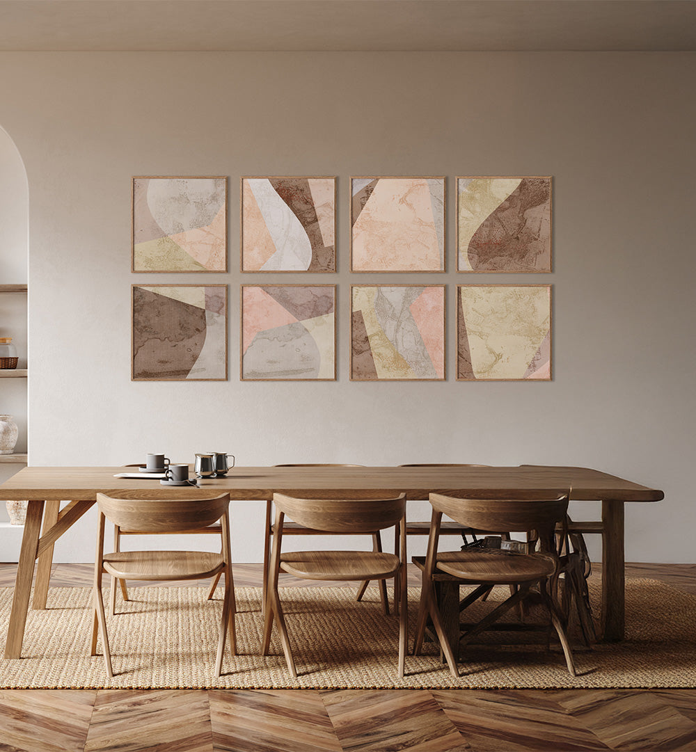 MUTED HARMONY GALLERY WALL , GALLERY WALLS & SETS