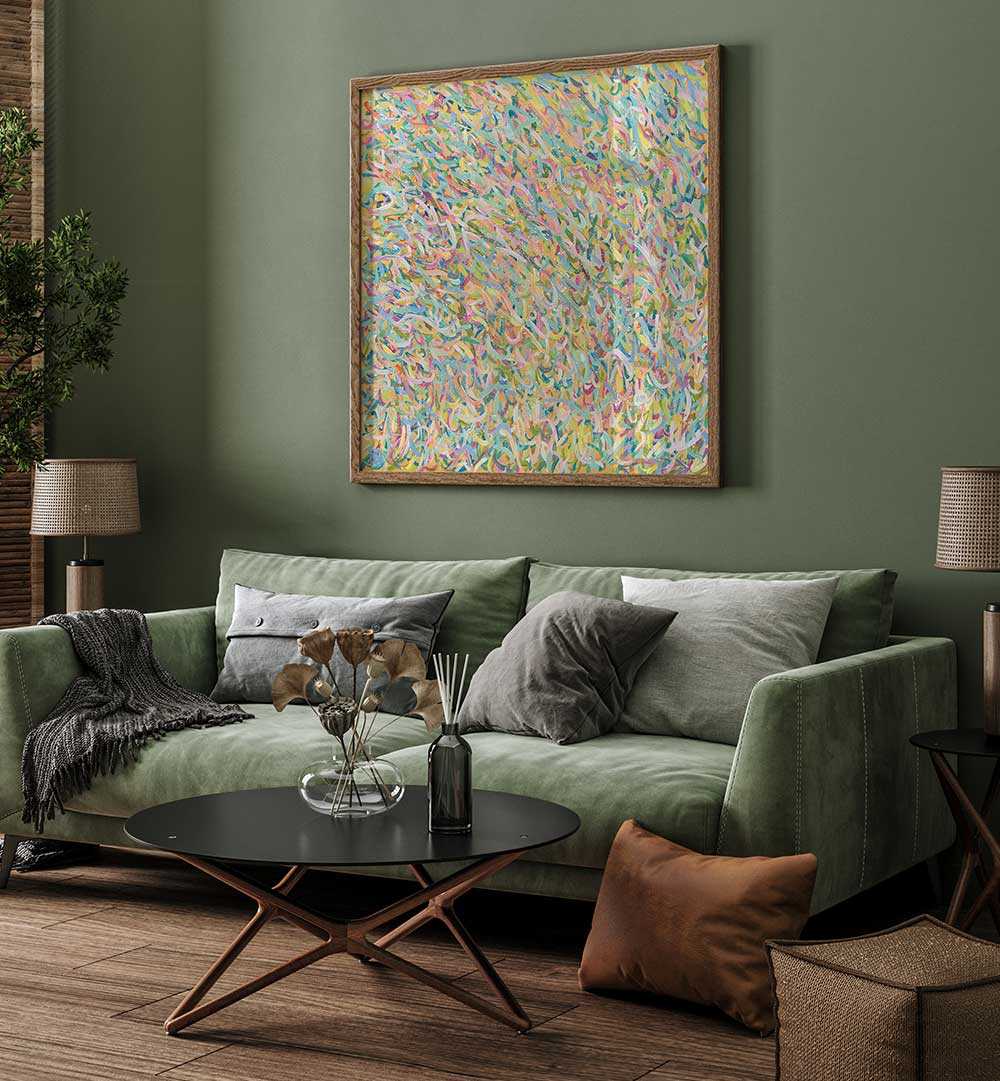 SUNSHINE MOLECULES , ABSTRACT PAINTINGS