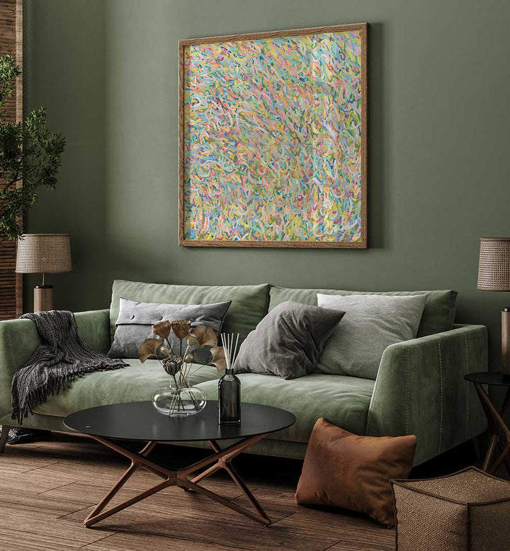 SUNSHINE MOLECULES , ABSTRACT PAINTINGS